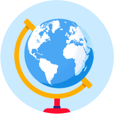 icone globe assurance sante a l'etranger